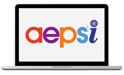 AEPSi logo on laptop